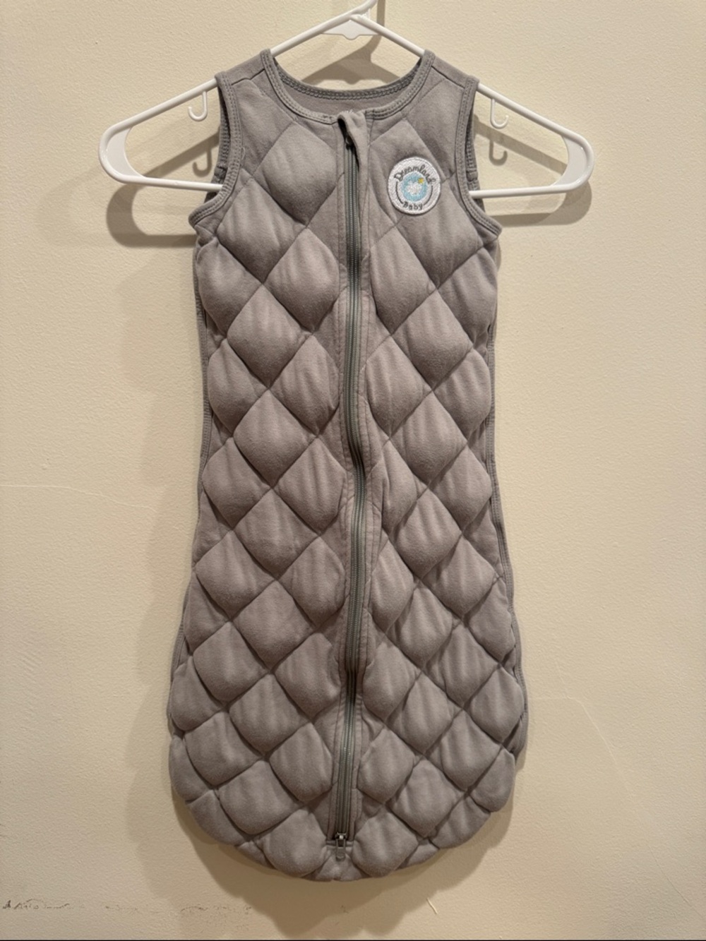 Dreamland Baby Weighted Sleep Sack Size M 6-12 Months Gray